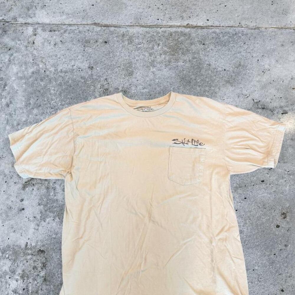 Salt Life “Live The Salt Life” Graphic Pocket Tee – Men’s Large